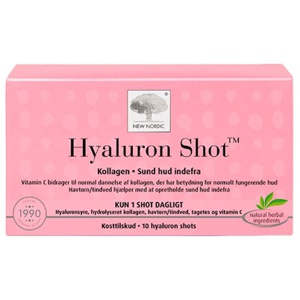 New Nordic - Skin Care Hyaluron Shot - 10 x 15 ml produktbillede