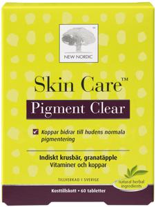 New Nordic Skin Care Pigment Clear, 60 st produkt bild