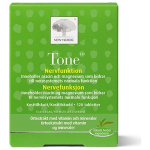 New Nordic Tone 120 tabletter produkt bild