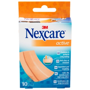 Nexcare Active Plaster, 10 stk. produktbilde