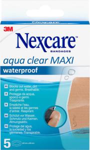 Nexcare Aqua Clear Waterproof Plåster 14 st produkt bild