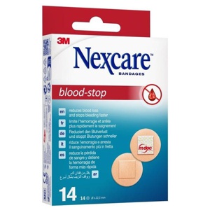 Nexcare Blood-Stop Pflaster rund 14 Stück Produktbild