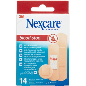 3M Nexcare Blood-Stop Plaster 14 stk produktbillede