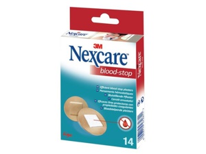 Nexcare Blood-stop runde plaster, 14 stk. produktbilde