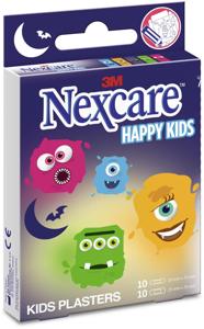 Nexcare Happy Kids Monster plåster 20 st produkt bild