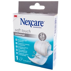 Nexcare Universal Soft Touch Plaster Hvid 1 M X 8 Cm produktbillede