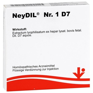 NeyDil Nr.1 D 7 Ampullen, 5X2 ml Ampullen Produktbild