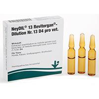NEYDIL Nr.13 Revitorgan Dil.D 4 pro Ampullen vet. Produktbild