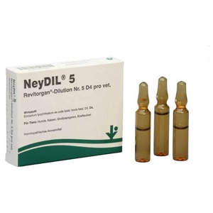 NEYDIL-Nr-5-Revitorgan-Dil-D-4-pro-Ampullen-vet Produktbild