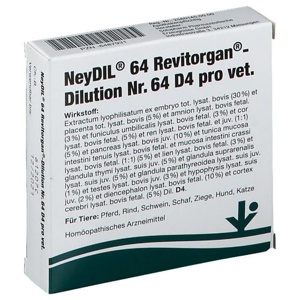 NEYDIL-Nr-64-Revitorgan-Dil-D-4-pro-Ampullen-vet Produktbild