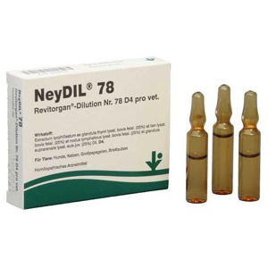 NEYDIL Nr.78 Revitorgan Dil.D 4 pro Ampullen vet. Produktbild