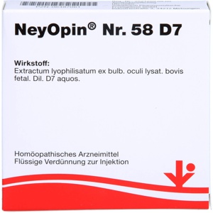 NEYOPIN Nr.58 D 7 Ampullen Produktbild