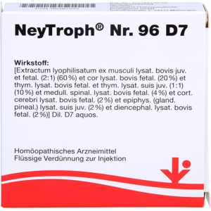 NEYTROPH Nr.96 D 7 Ampullen Produktbild