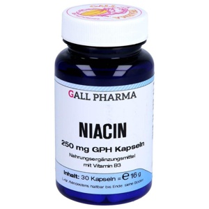 Niacin 250 mg GPH Kapseln Produktbild