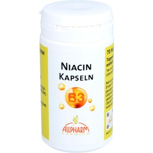 NIACIN KAPSELN 70 St Kapseln Produktbild