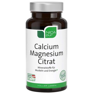 NICAPUR Calcium Magnesium Citrat Kapseln Produktbild