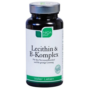 NICApur Lecithin & B Komplex 60 St Kapseln Produktbild