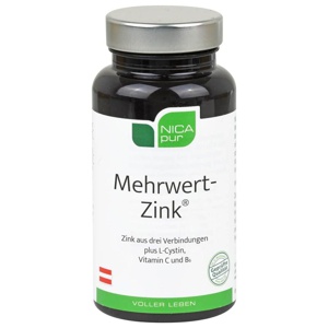NICApur Mehrwert-Zink 60 St Kapseln Produktbild