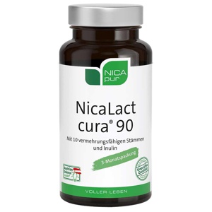 NICApur NicaLact cura 90 90 St Kapseln Produktbild