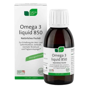 Nicapur Omega 3 liquid 850 Produktbild