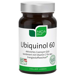NICAPUR Ubiquinol 60 Kapseln Produktbild