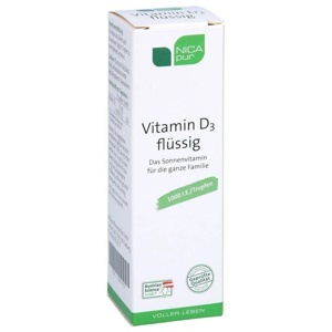 NICApur Vitamin D3 flüssig 25 ml Tropfen Produktbild