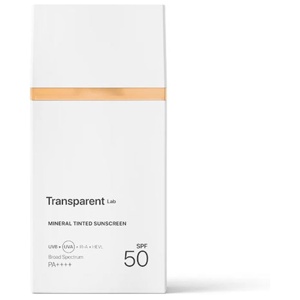 Transparent Lab Mineralfärgad Solkräm Medium SPF50 PA++++ 100 ml - mineralfärgad kräm produkt bild