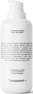 Niche Beauty Lab Transparent Lab Ceramide Barrier Body Treatment 400 ml produkt bild