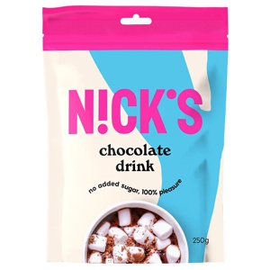 Nicks Chocodrink 250 g produktbillede