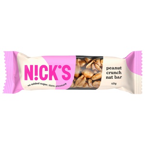 Nicks Nut Bar Peanut Crunch 12 st produkt bild