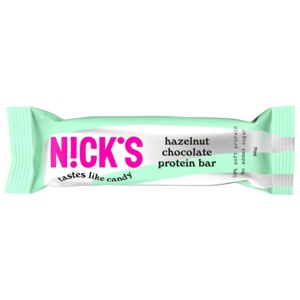 Nicks Protein Bar, Hazelnut chocolate, 1 st produkt bild