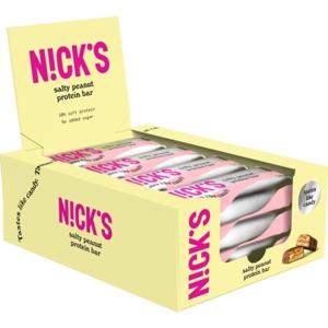 Nicks Protein Bar, Salty Peanut, 12-pack produkt bild