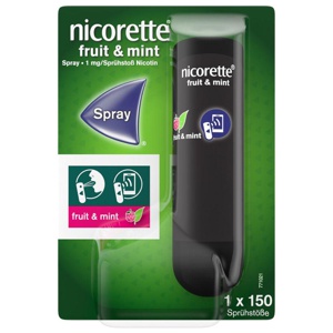 NICORETTE Fruit & Mint Spray 1 mg/Sprühstoß NFC Produktbild
