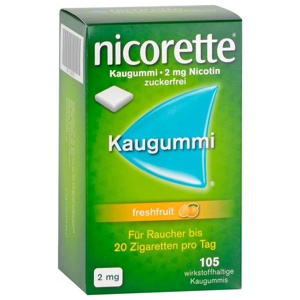 NICORETTE Kaugummi 2 mg freshfruit Produktbild