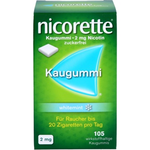 NICORETTE Kaugummi 2 mg whitemint Produktbild