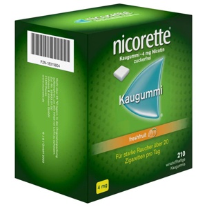 NICORETTE Kaugummi 4 mg freshfruit Produktbild