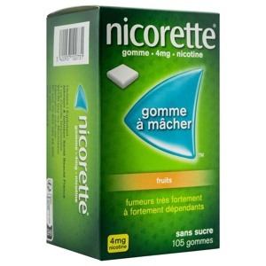NICORETTE Kaugummi 4 mg freshfruit Produktbild