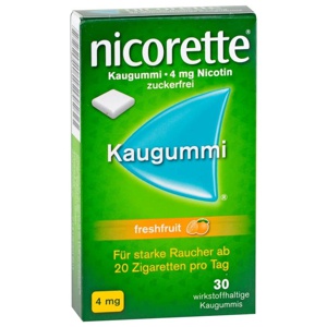 NICORETTE Kaugummi 4 mg freshfruit Produktbild