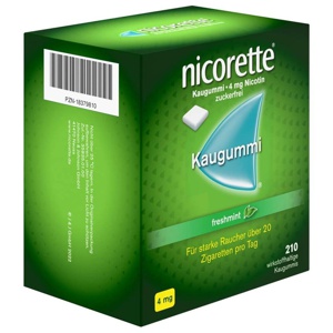 NICORETTE Kaugummi 4 mg freshmint Produktbild