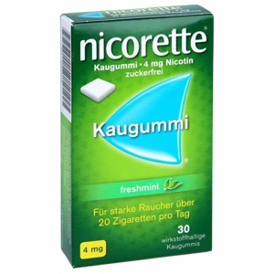 NICORETTE Kaugummi 4 mg freshmint Produktbild