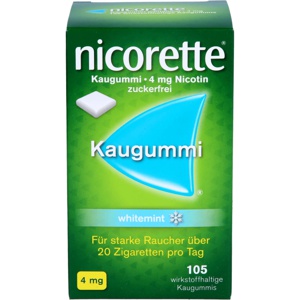 NICORETTE Kaugummi 4 mg whitemint Produktbild