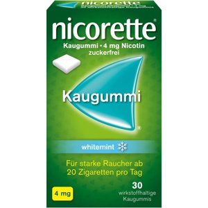 NICORETTE Kaugummi 4 mg whitemint Produktbild