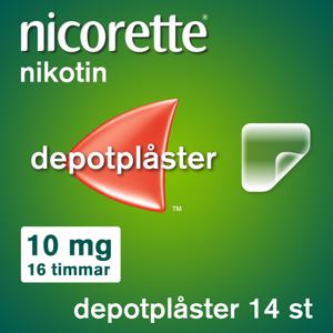 Nicorette Novum, depotplåster 10 mg/16 timmar, 14 st produkt bild