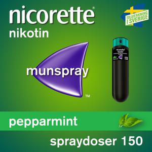 Nicorette Pepparmint, munhålespray, lösning 1 mg/spray 150 dos(er) produkt bild