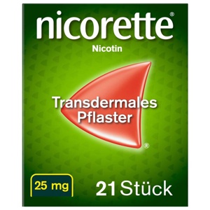 nicorette TX Pflaster 25 mg, 21 St Pflaster transdermal Produktbild