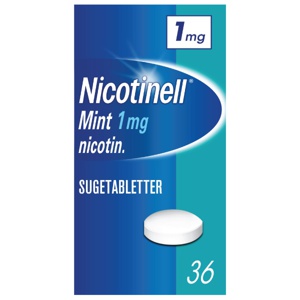 Nicotinell 1 mg sugetabletter mint 36 stk produktbilde