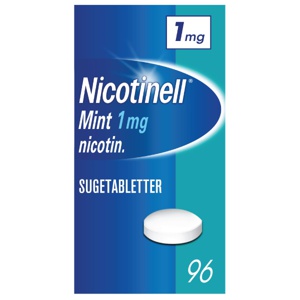 Nicotinell 1 mg sugetabletter mint 96 stk produktbilde
