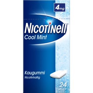 NICOTINELL Kaugummi Cool Mint 4 mg Produktbild