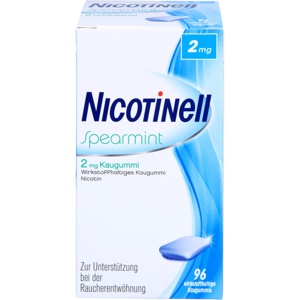 NICOTINELL Kaugummi Spearmint 2 mg Produktbild