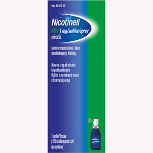 Nicotinell Mint, munhålespray, lösning 1 mg/spray, 1 st produkt bild